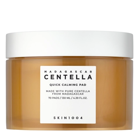 SKIN1004 - Madagascar Centella Quick Calming Pad - Tampon cu extract de centella asiatică - 70 buc.