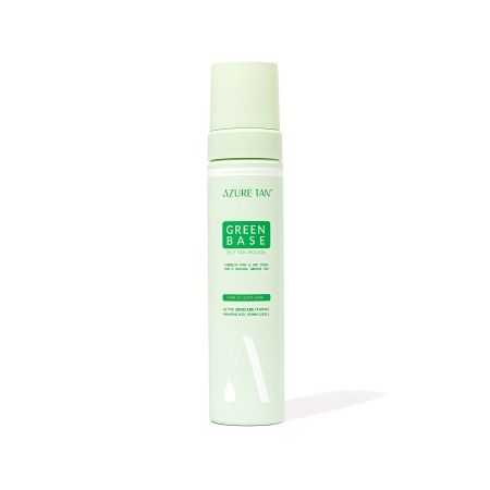 Azure Tan - Spumă autobronzantă pentru corp cu bază verde – Dark to Ultra Dark – 200 ml