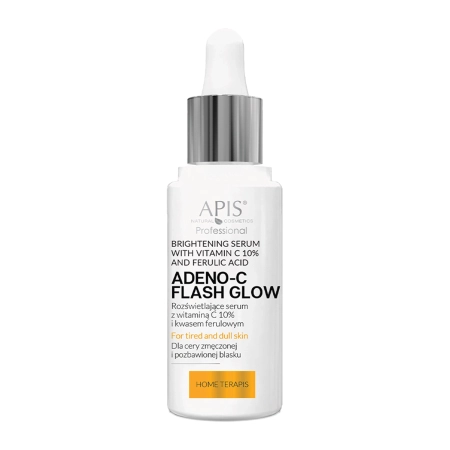 Apis - Adeno C Flash Glow - Ser facial iluminator cu vitamina C și acid ferulic - 30ml