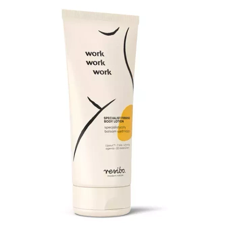 Resibo - Work Work Work – Specialist Firming Body Lotion – Loțiune corporală specializată pentru fermitate – 200 ml
