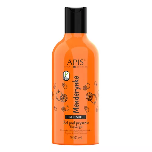 Apis - Fruit Shot - Gel de duș Mandarin - 500ml