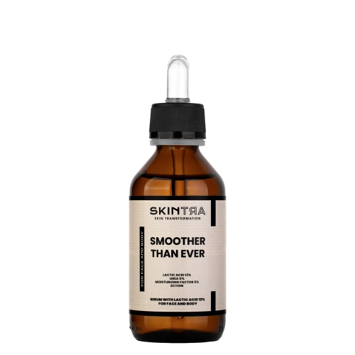 SkinTra - Smoother Than Ever - Ser cu acid lactic 12% pentru corp și față - 100ml