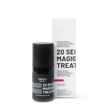 Veoli Botanica - 20 Seconds Magic Eye Treatment - Ser lifting și reparator pentru ochi și pleoape - 15 ml