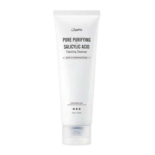 ChatGPT powiedział:  Jumiso - Pore-Purifying Salicylic Acid Foaming Cleanser - Spumă de curățare purifiantă cu acid salicilic - 120g