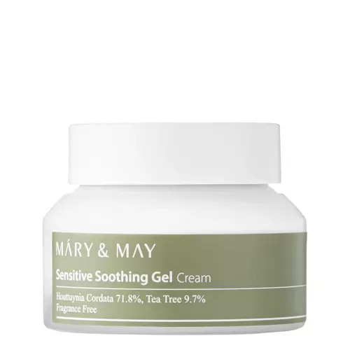 Mary&May - Sensitive Soothing Gel Blemish Cream - Cremă calmantă de reducere a iritațiilor - 70g