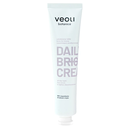 Veoli Botanica - Daily Bright Cream - Cremă ușoară pentru față pentru întreaga zi cu efect de iluminare a petelor pigmentare - 75 ml