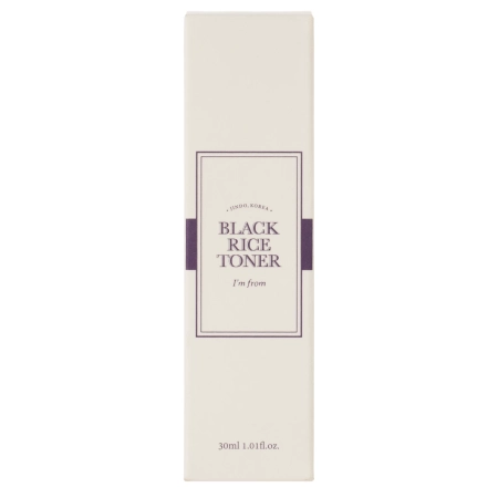 I'm From - Black Rice Toner - Toner pentru Față cu Extract de Orez Negru - 30 ml