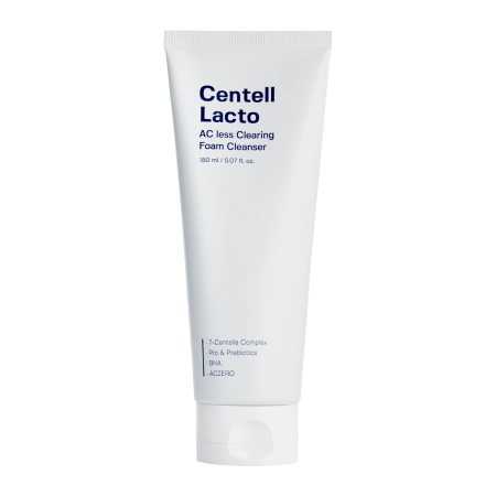 Sungboon Editor – Centell Lacto AC Less Clearing Foam – Spumă de curățare calmantă pentru față – 150 ml