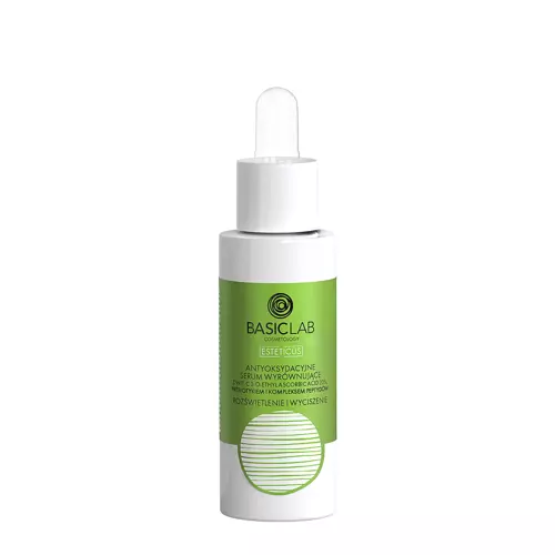 BasicLab - Esteticus - Iluminare și calmare - Serum de echilibrare antioxidant cu vitamina C 20%. - 30ml