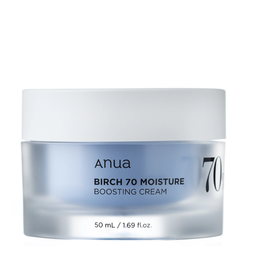 Anua - Birch 70 Moisture Boosting Cream - Cremă hidratantă cu sevă de mesteacăn - 50ml