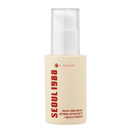 K-SECRET - SEOUL 1988 Serum : Retinal Liposome 2% + Black Ginseng - Ser fermizant cu retinal - 30 ml