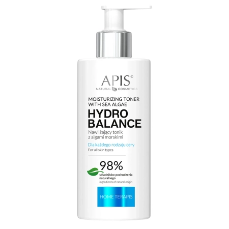 Apis - Professional - Hydro Balance - Moisturizing Toner with Sea Algae - Toner hidratant cu alge marine - 500ml