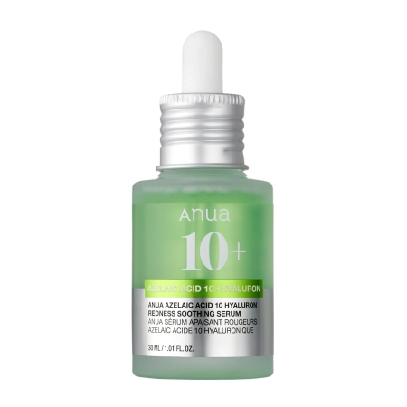 Anua - Azelaic Acid 10 Hyaluron Redness Soothing Serum - Ser cu acid azelaic și acid hialuronic - 30ml