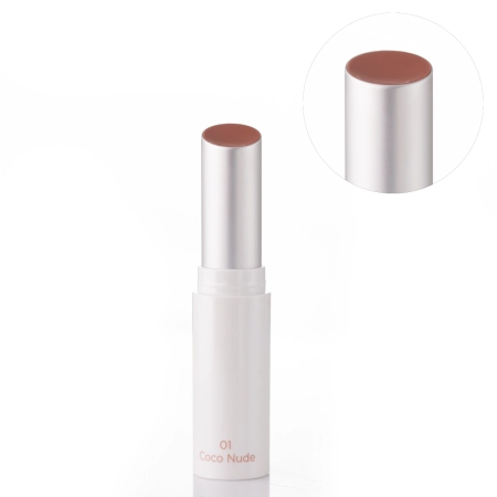 Rom&nd - Glasting Melting Balm - Balsam de buze lucios - 01 Coco Nude - 3.5g