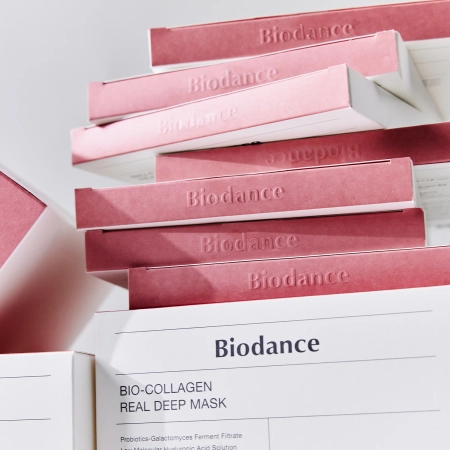 Biodance - Bio-Collagen Real Deep Mask Set - Set de măști de față cu colagen fermitate - 4pcs/34g