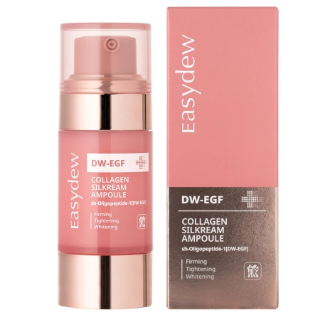 Easydew - DW-EGF Collagen Silkream Ampoule - Fiolă hidratantă și pentru fermitate cu colagen - 55 g