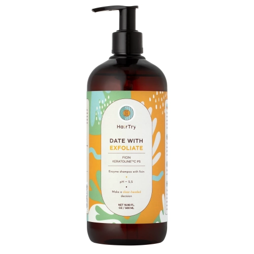 HairTry - Date With Exfoliate - Șampon enzimatic - 500 ml