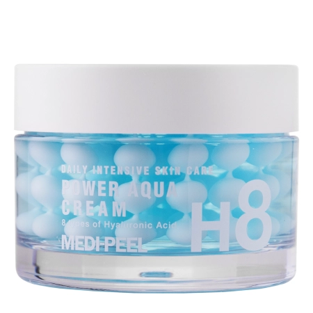 Medi-Peel - Power Aqua Cream – Cremă intens hidratantă cu capsule de acid hialuronic – 50 ml