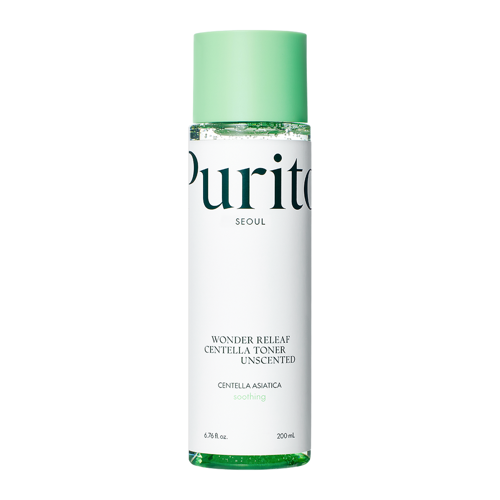 Purito Seoul - Wonder Releaf Centella Toner Unscented - Toner inodor cu Centella Asiatica - 200 ml