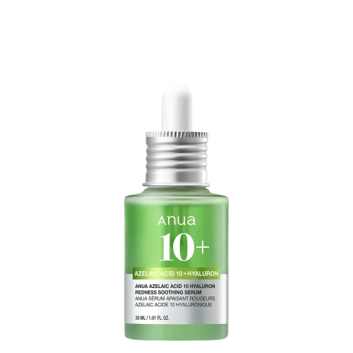 Anua - Azelaic Acid 10 Hyaluron Redness Soothing Serum - Ser cu acid azelaic și acid hialuronic - 30 ml
