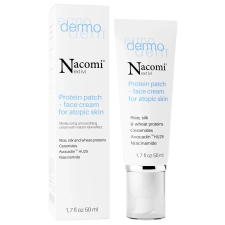 Nacomi - Dermo - Plasture proteic - Cremă pentru pielea atopică - 50ml