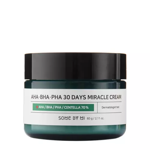 Some By Mi - AHA BHA PHA PHA 30 Days Miracle Cream - Cremă de față cu acizi AHA, BHA și PHA - 60ml