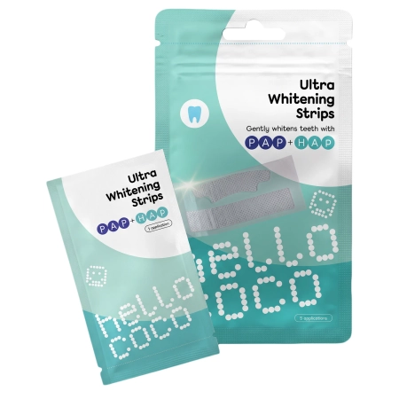 hello coco - Ultra Whitening Strips PAP - Paski Wybielające z PAP - 10szt