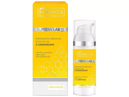 Bielenda Professional - Supremelab - Barrier Renew - Intensive Nourishing Night Cream with Ceramides - Cremă de noapte intens nutritivă cu ceramide - 50ml