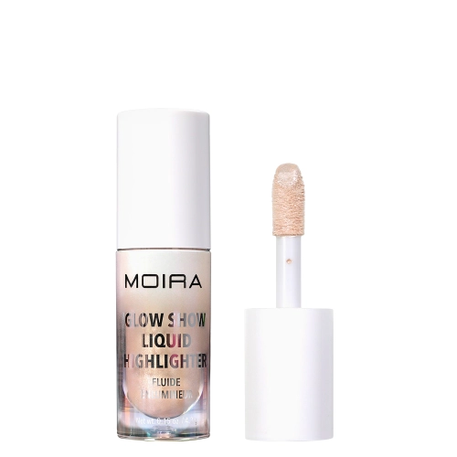 Moira - Glow Show Liquid Highlighter - Iluminator lichid „Iluminează” - 001 Vanilla Bliss - 4,3 g