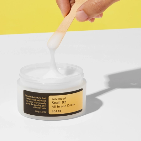 COSRX – Advanced Snail 92 All in One Cream – Cremă multifuncțională cu secreție de melc – 100 g