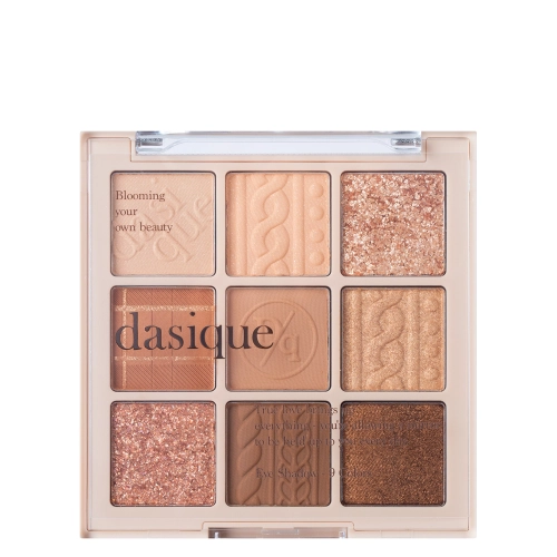 Dasique - Shadow Palette Knit Edition - Paletă de farduri pentru pleoape - #15 Beige Knit - 8,7 g