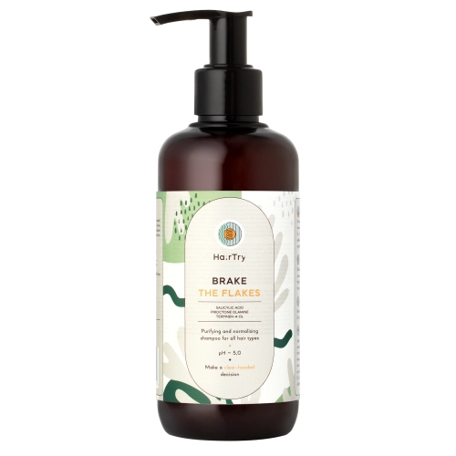 HairTry - Brake the flakes - Șampon de normalizare cu acid salicilic - 250 ml
