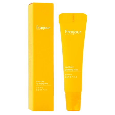 Fraijour - Yuzu Honey Lip Sleeping Mask - Mască de noapte pentru buze cu yuzu și miere - 12g