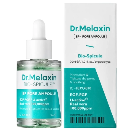 Dr.Melaxin - Bio-Spicule BP Pore Ampoule - Ser pentru reducerea porilor cu microace - 30 ml