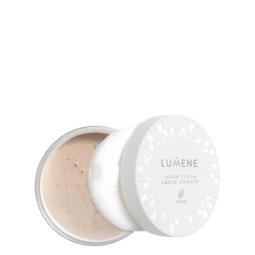 Lumene - Sheer Finish Loose Powder - Pudră liberă transparentă - 8 g
