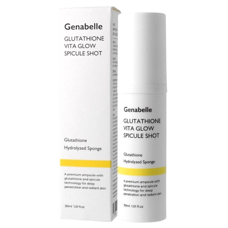 Genabelle - Glutathione Vita Glow Spicule Shot - Ser iluminator pentru față - 30ml