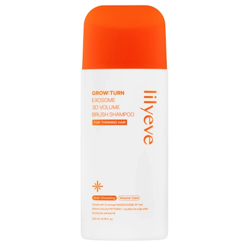 lilyeve - Grow Turn 3D Volume Shampoo - Șampon fortifiant pentru păr și scalp - 200ml