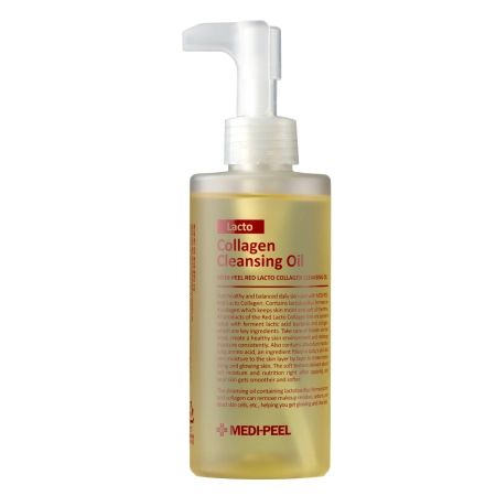 Medi-Peel - Red Lacto Collagen Cleansing Oil - Ulei hidrofil pentru curățarea feței - 200ml