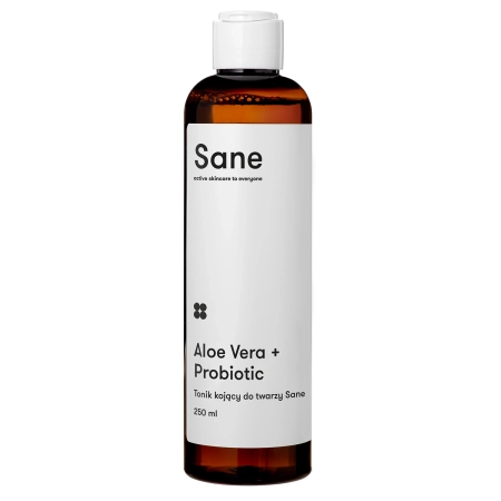 Sane - Aloe Vera 2% + Probiotic Calming Face Toner - Toner calmant pentru față cu aloe - 250 ml