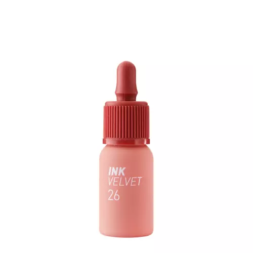 Peripera - Ink Velvet - Tentă de buze - 26 Well-Made Nude - 4g