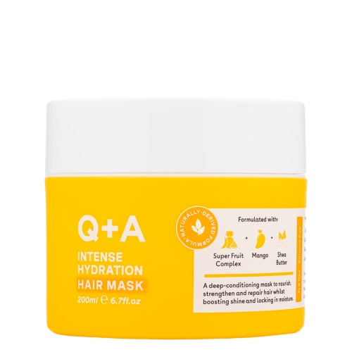 Q+A - Intense Hydration Hair Mask - Mască Intens Hidratantă pentru Păr - 200 ml
