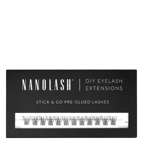 Nanolash - Stick & Go Pre-Glued Lashes - Seturi de gene cu adeziv - Classy Short - 1 ambalaj