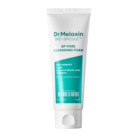 Dr.Melaxin - BP Pore Cleansing Foam – Spumă de curățare pentru față cu microace – 100ml
