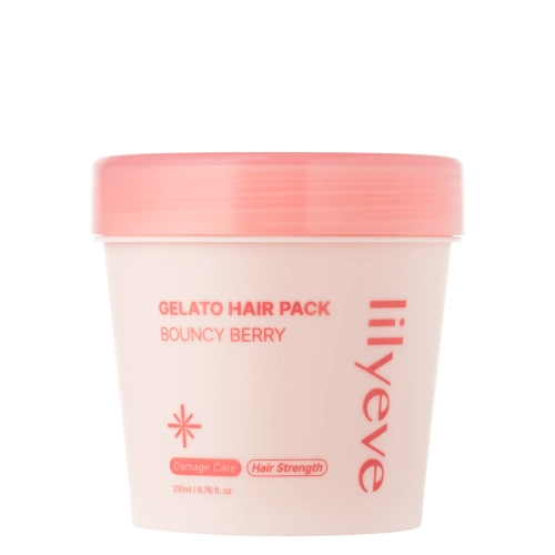 lilyeve - Repair:Turn Gelato Hair Pack - Mască fortifiantă pentru păr - Bouncy Berry - 200 ml