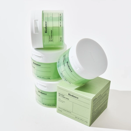Biodance - Sea Kelp Gel Toner Pad - Dischete calmante pentru față - 60 buc.