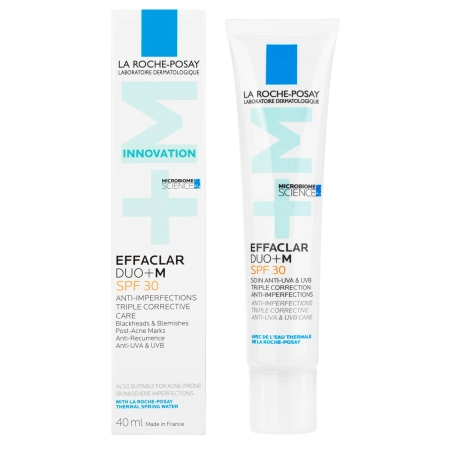 La Roche-Posay - Effaclar Duo+ SPF30 - Cremă anti imperfecțiuni cu protecție UV - 40ml
