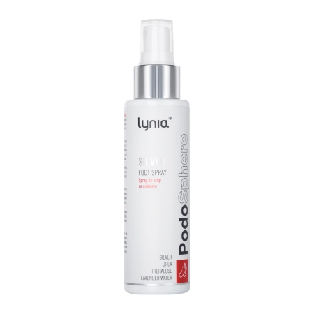Lynia – PodoSphere – Spray pentru picioare cu argint, trehaloză și uree – 100 ml