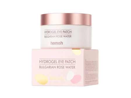 Heimish - Bulgarian Rose Hydrogel Eye Patch - Plasturi de ochi din hidrogel cu apă de trandafiri - 60 bucăți