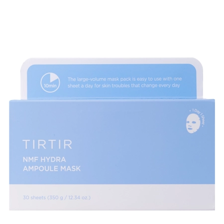 TIRTIR – NMF Hydra Ampoule Mask – Set de măști hidratante pentru față – 30 buc./350 g