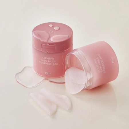 House of Hur - Clearing Skin Prep Essence Pad - Tampoane exfoliante pentru față - 70pcs/140ml